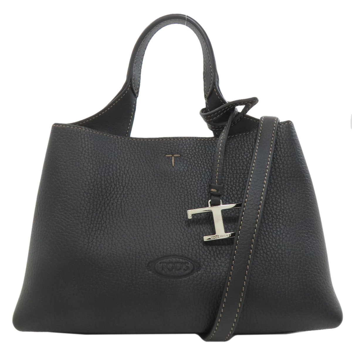 トッズ Tタイムレス 2WAY ハンドバッグ 中古 商品画像2