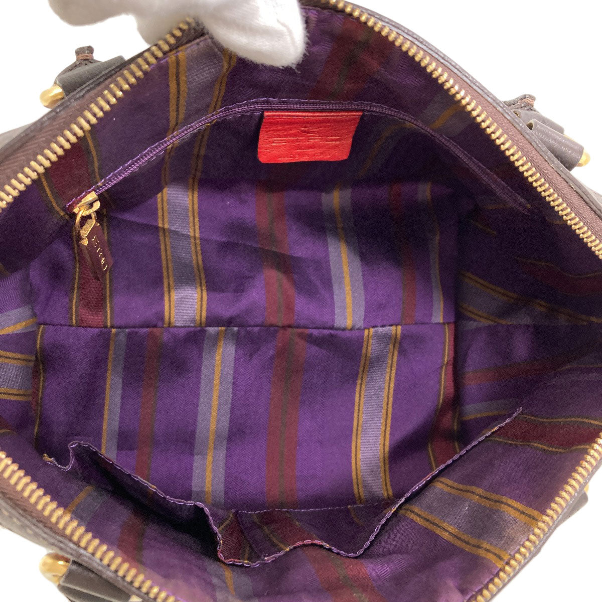 エトロ ペイズリー柄 トートバッグ 中古 商品画像6