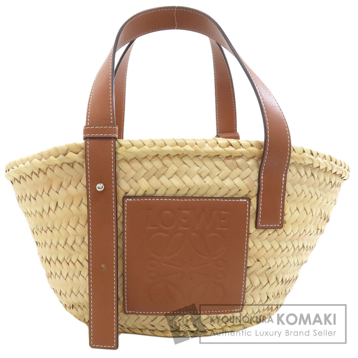 ロエベ バスケットバッグ スモール ハンドバッグ 中古 商品画像1