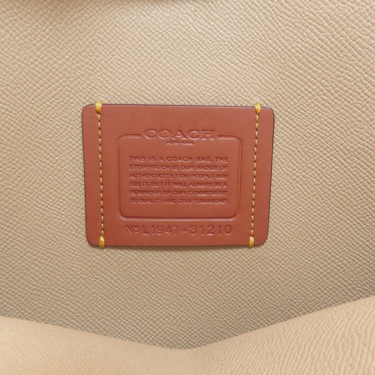 コーチ 31210 シグネチャー 2WAY トートバッグ 中古 商品画像7