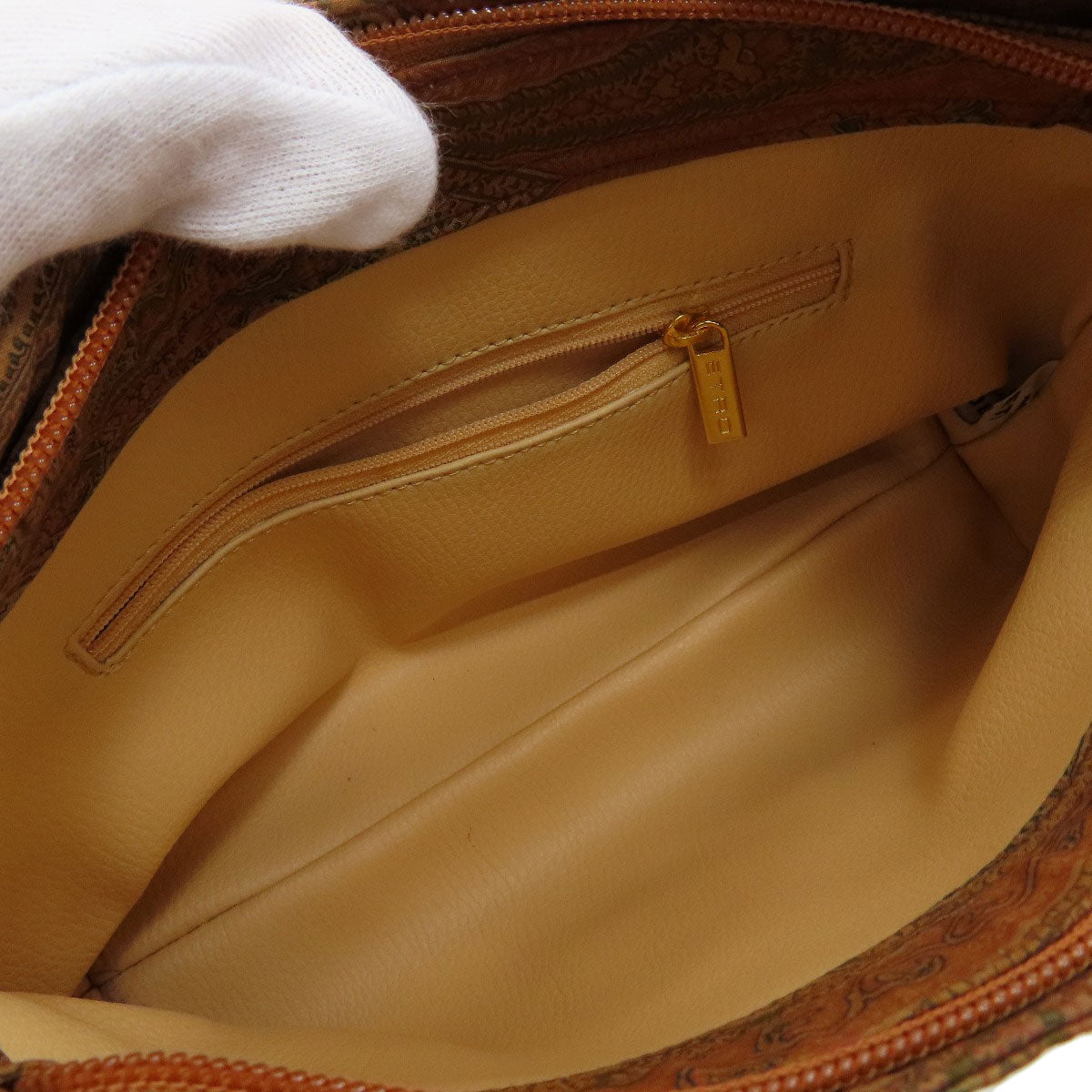 エトロ ペイズリー柄 ショルダーバッグ 中古 商品画像6