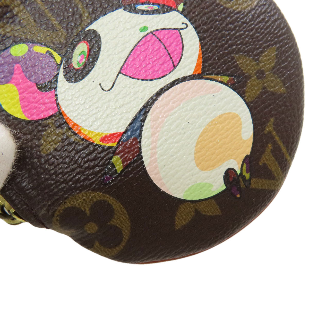 ルイヴィトン M61928 ポルト モネ ロン パンダ 村上隆コラボ コインケース 中古 商品画像11