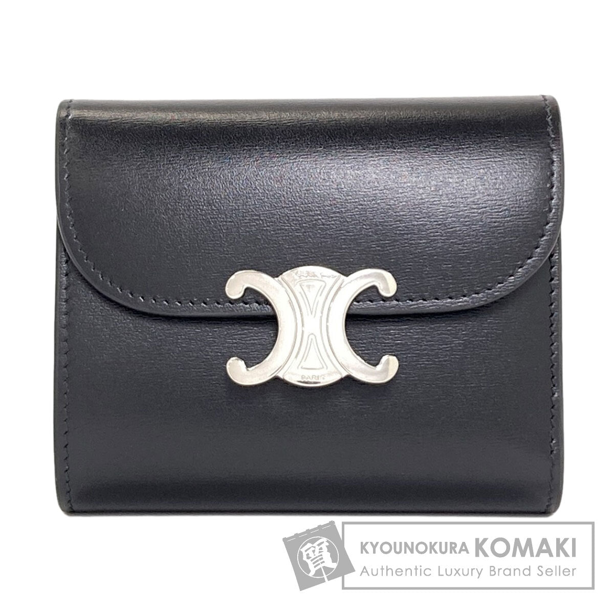 セリーヌ スモール フラップウォレット トリオンフ 三つ折り財布（小銭入れあり） 中古 商品画像1