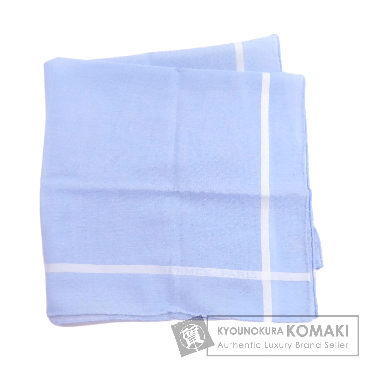 エルメス ジャカードH ハンカチ 中古 商品画像1