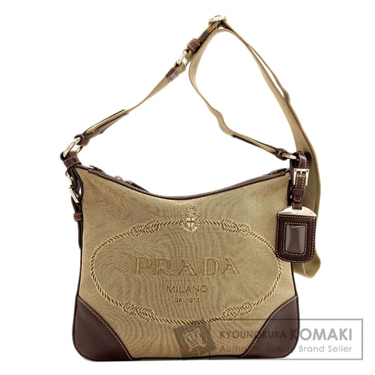 プラダ BT0534 ロングショルダー ロゴジャガード ショルダーバッグ 中古 商品画像1