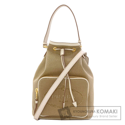プラダ ロゴジャガード 2WAY ハンドバッグ 中古 商品画像1