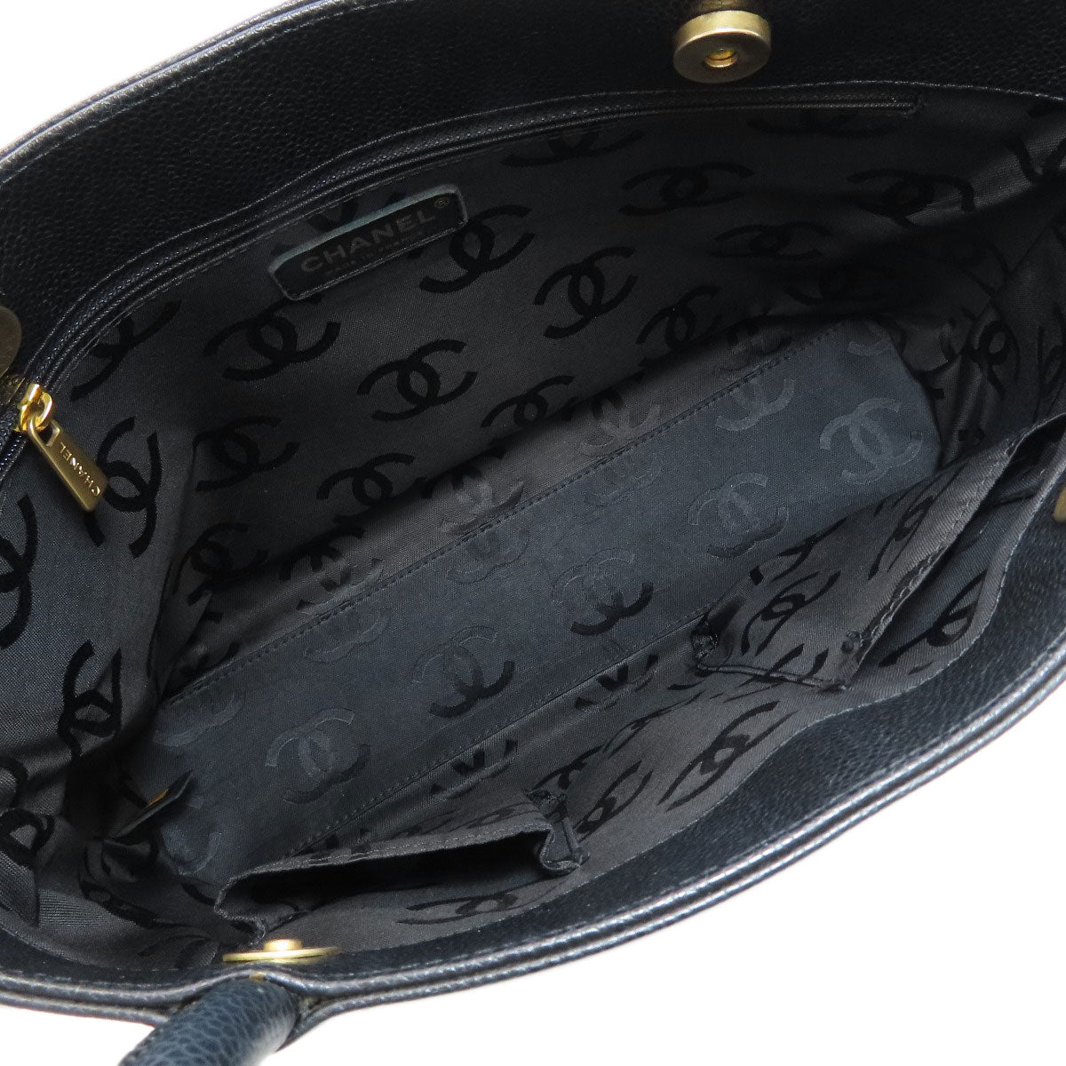 シャネル ココマーク ゴールド金具 トートバッグ 中古 商品画像6