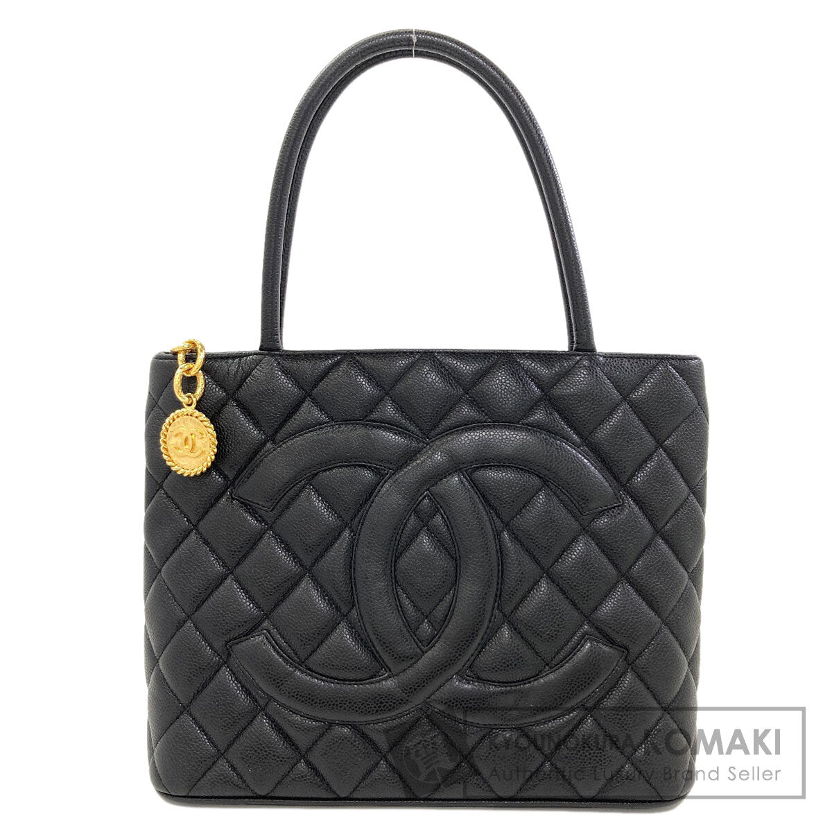 シャネル 復刻トート ゴールド金具 トートバッグ 中古 商品画像1