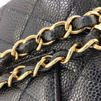 シャネル チェーンショルダー マトラッセ ダブルフラップ ゴールド金具 ショルダーバッグ 中古 商品画像12