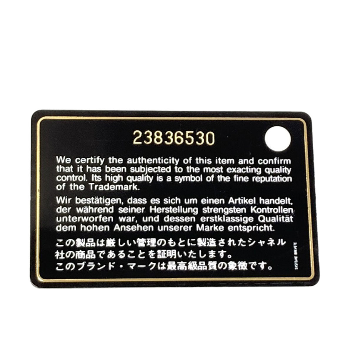 シャネル A92559 コココクーン シルバー金具 リュック・デイパック 中古 商品画像9