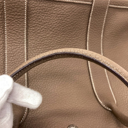 エルメス ガーデンパーティPM エトープ シルバー金具 トートバッグ 中古 商品画像15