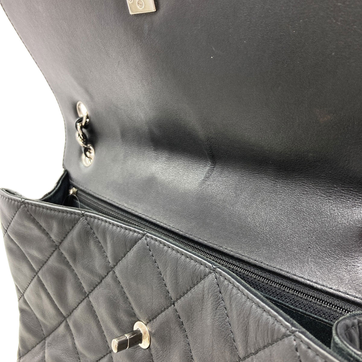 シャネル マトラッセ ココマーク シルバー金具 ショルダーバッグ 中古 商品画像16