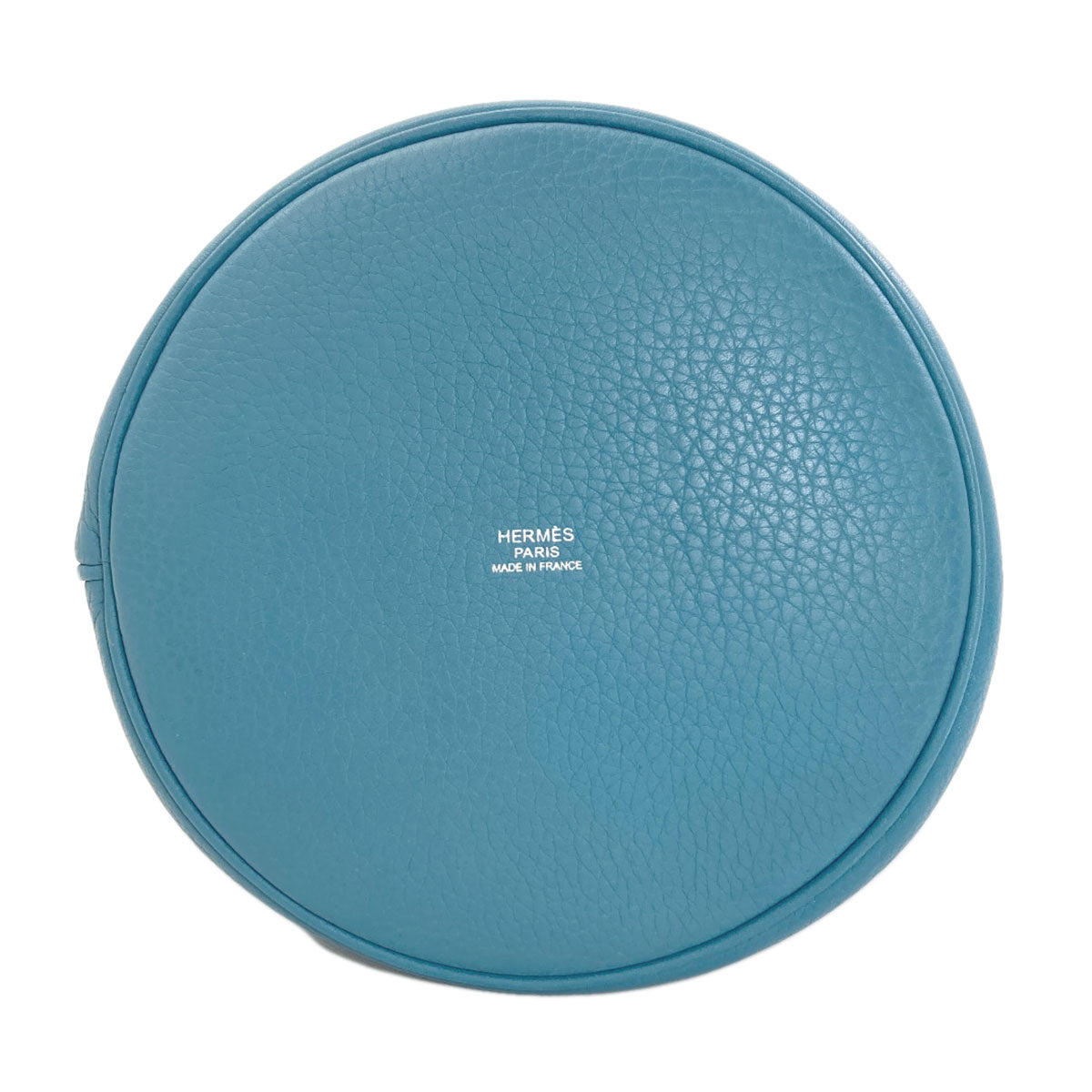 エルメス マンジョワールMM ブルージーン シルバー金具 ハンドバッグ 中古 商品画像5