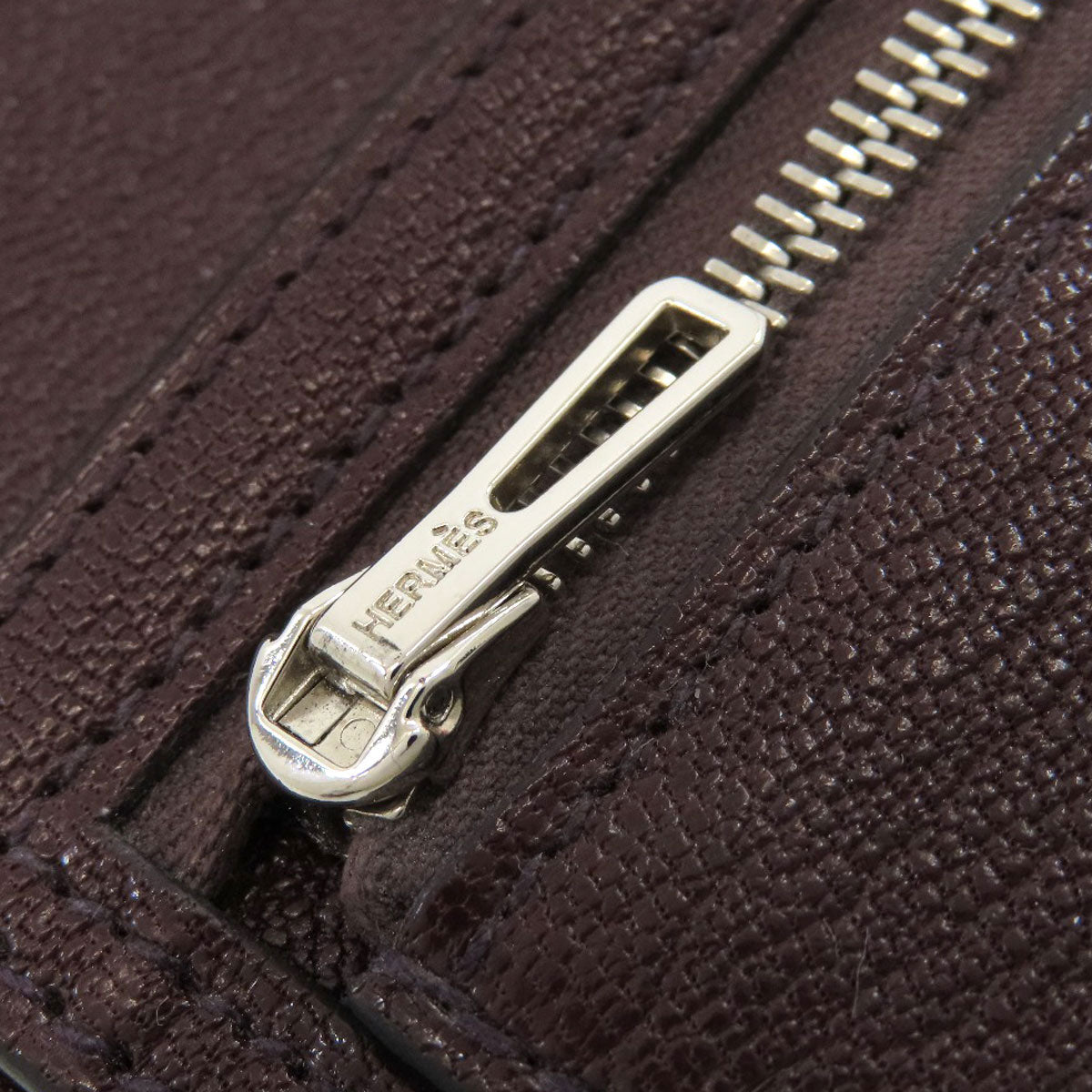 エルメス ベアンコンパクト シルバー金具 二つ折り財布（小銭入れあり） 中古 商品画像13
