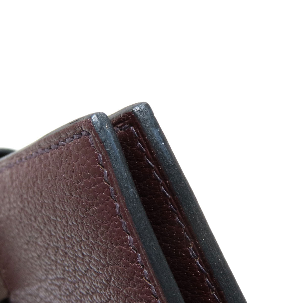エルメス ベアンコンパクト シルバー金具 二つ折り財布（小銭入れあり） 中古 商品画像14