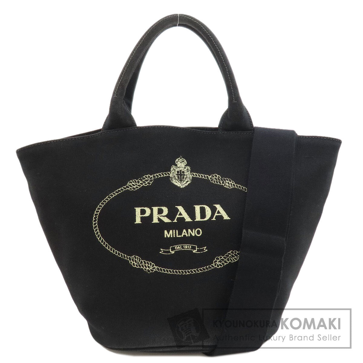 プラダ カナパ 2WAY ハンドバッグ 中古 商品画像1