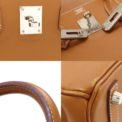 エルメス バーキン30 ゴールド シルバー金具 ハンドバッグ 中古 商品画像20