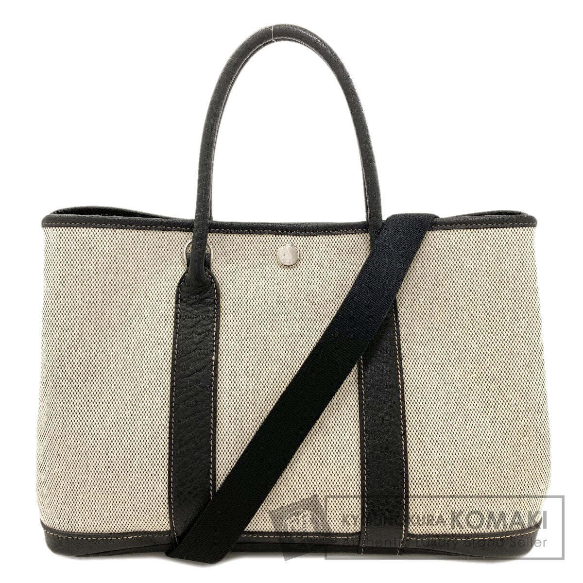 エルメス ガーデンパーティTPM シルバー金具 ハンドバッグ 中古 商品画像1
