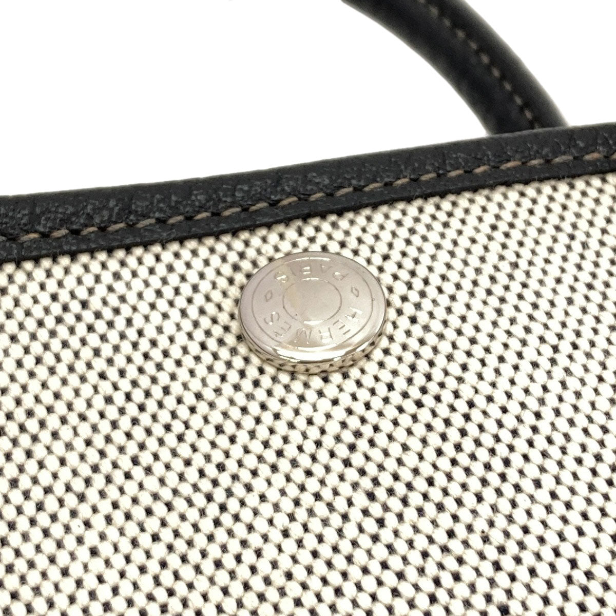 エルメス ガーデンパーティTPM シルバー金具 ハンドバッグ 中古 商品画像9