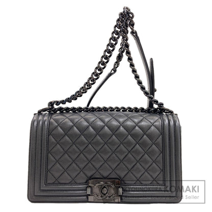 シャネル ボーイシャネル シルバー金具 ショルダーバッグ 中古 商品画像1
