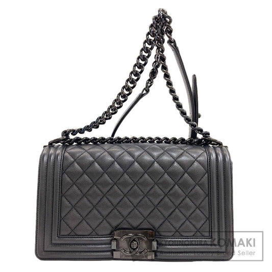 シャネル ボーイシャネル シルバー金具 ショルダーバッグ 中古 商品画像1