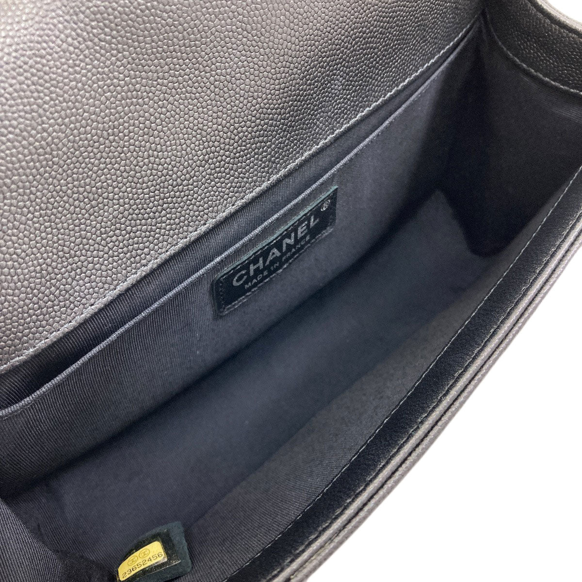 シャネル ボーイシャネル シルバー金具 ショルダーバッグ 中古 商品画像6