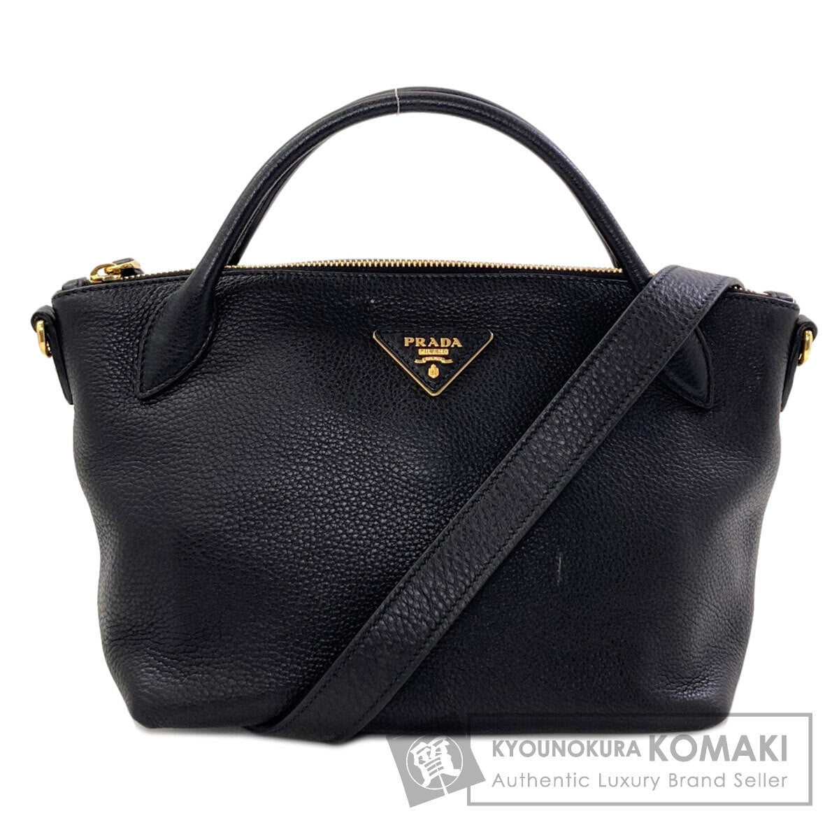 プラダ 1BA111 トライアングルロゴ 2WAY ハンドバッグ 中古 商品画像1