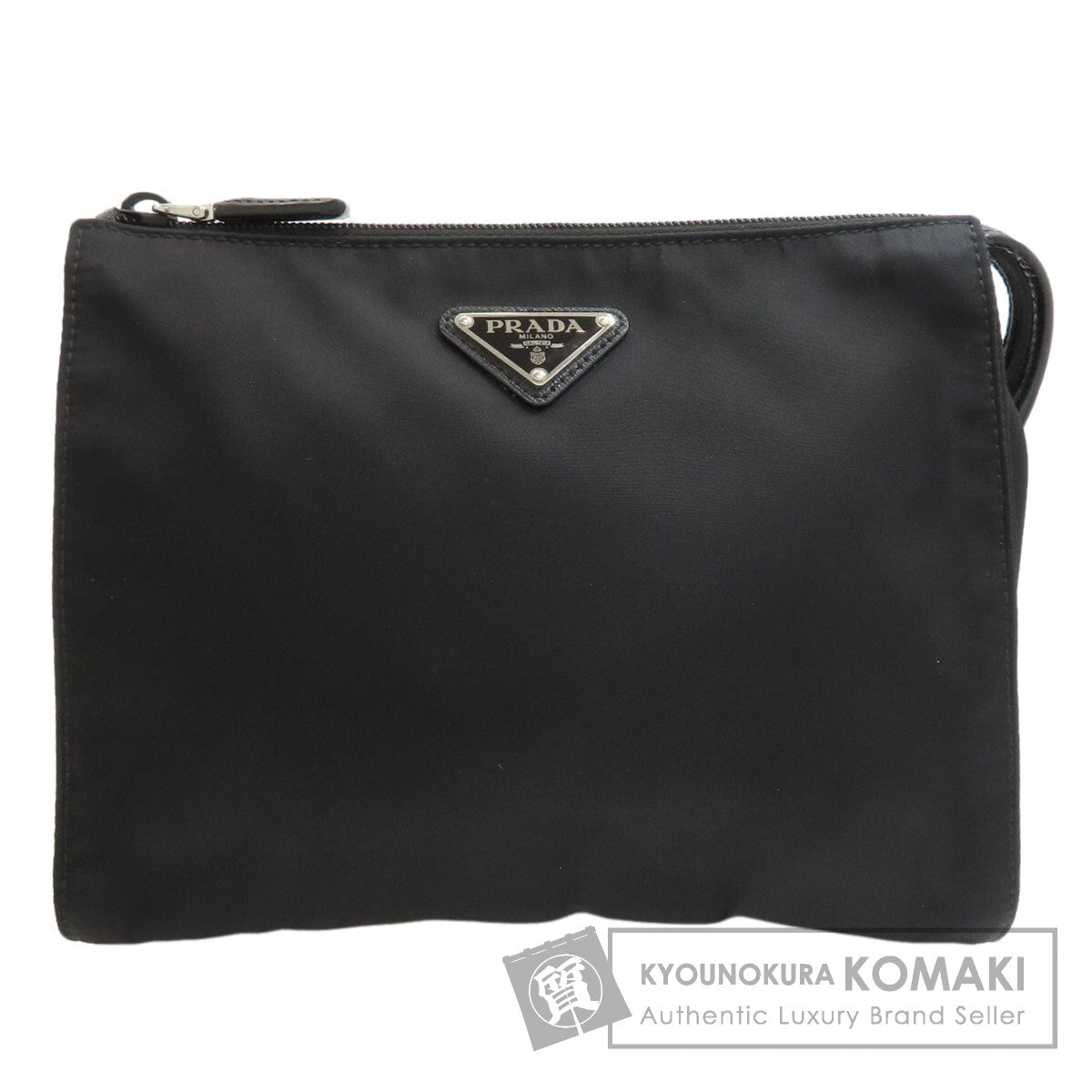 プラダ ロゴ金具 アクセサリーポーチ 中古 商品画像1