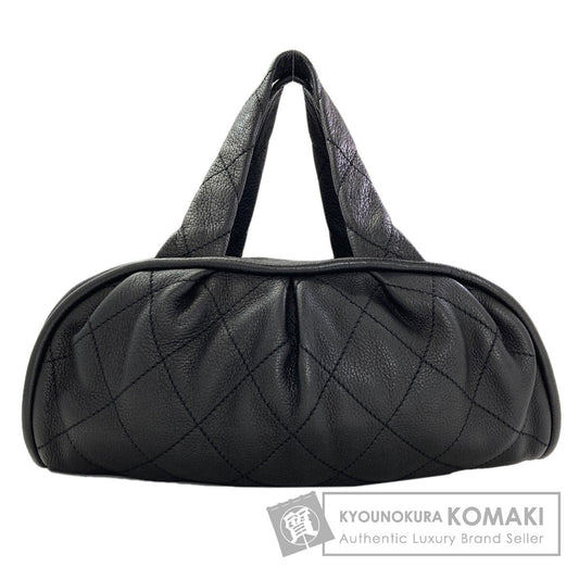 シャネル ル・マレ ボーラー ミニボストン キルティング シルバー金具 ボストンバッグ 中古 商品画像1