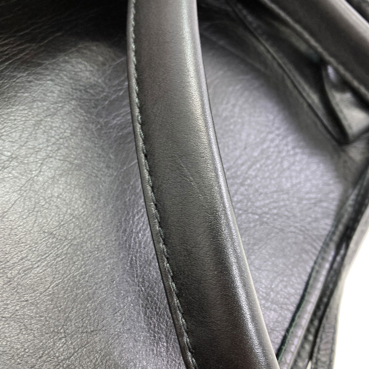 バレンシアガ 339933 ネイビーカバス ハンドバッグ 中古 商品画像13