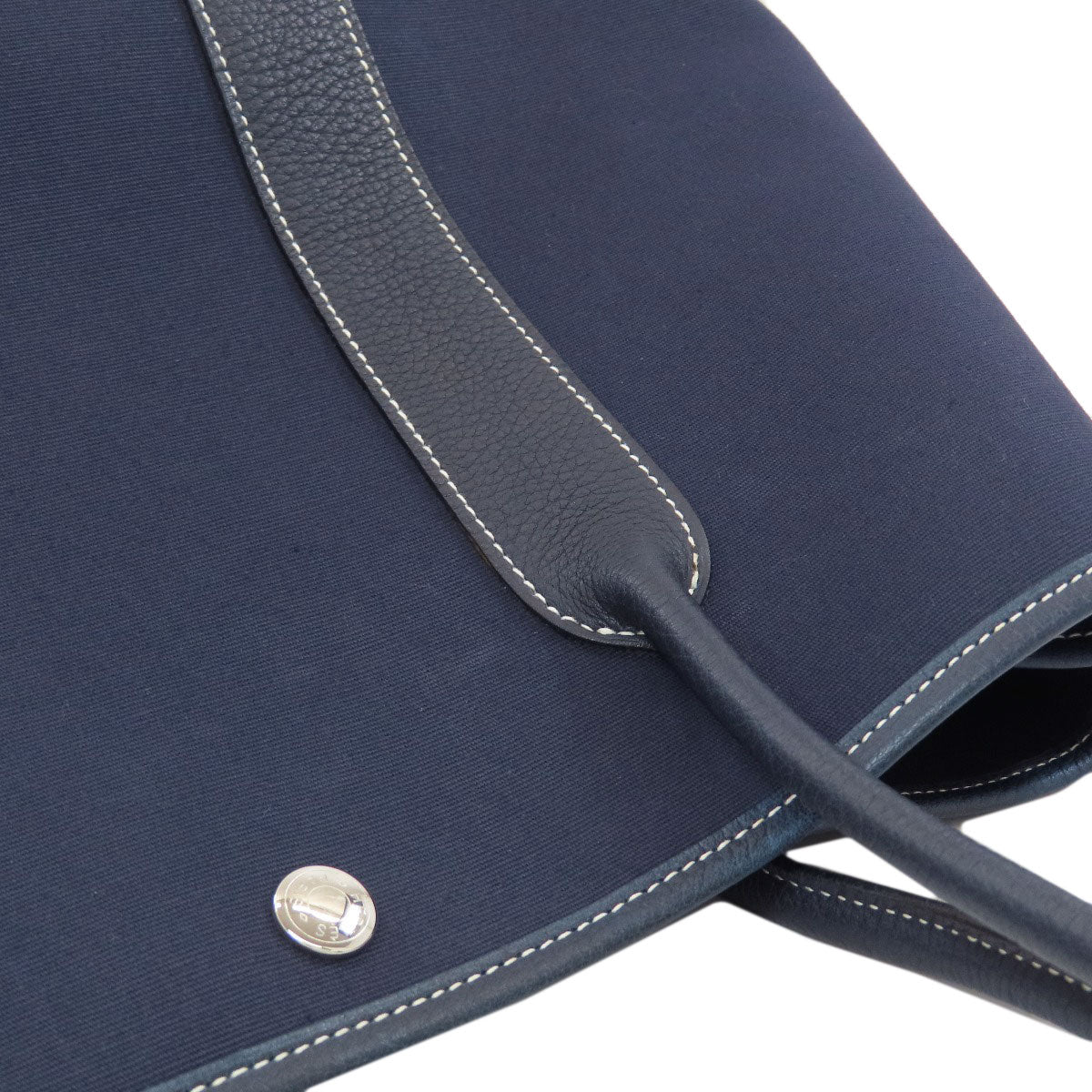 エルメス ガーデンパーティPM シルバー金具 ハンドバッグ 中古 商品画像14