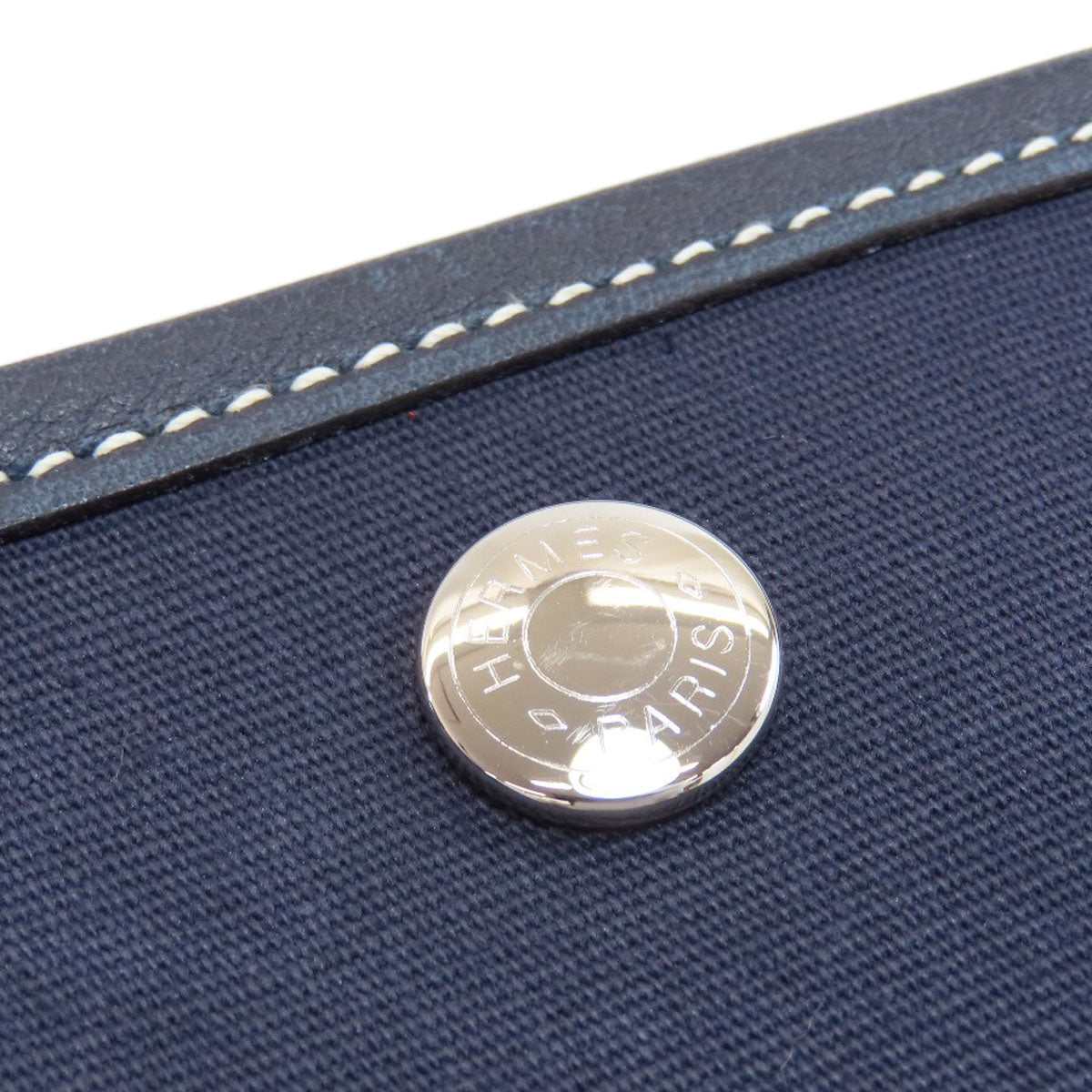 エルメス ガーデンパーティPM シルバー金具 ハンドバッグ 中古 商品画像16