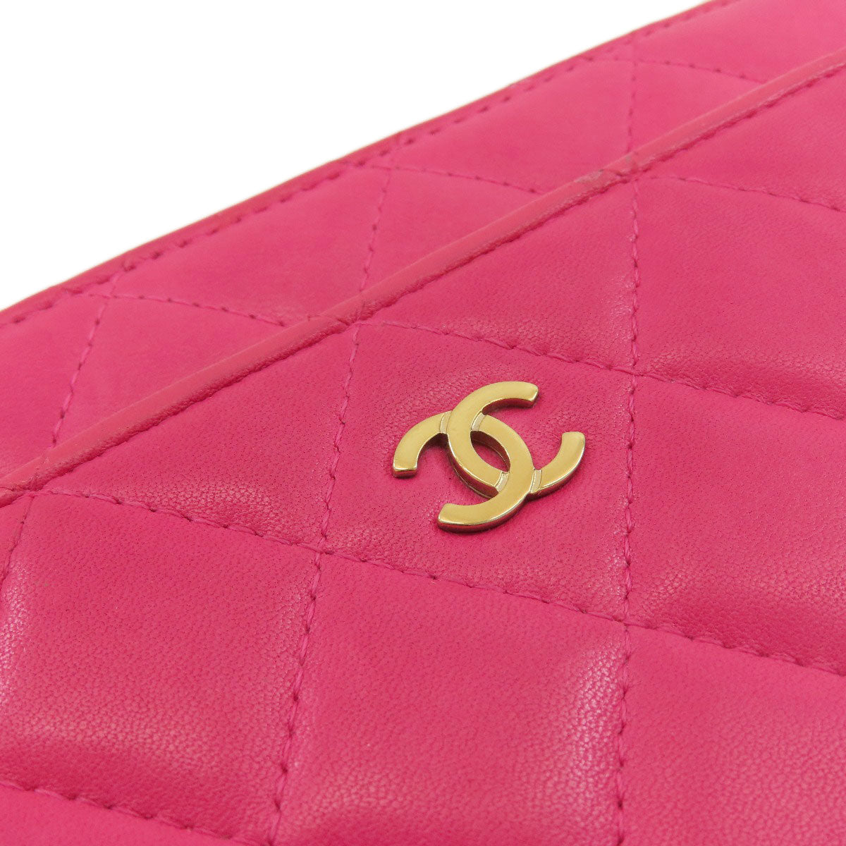 シャネル チェーンウォレット マトラッセ ゴールド金具 ショルダーバッグ 中古 商品画像17