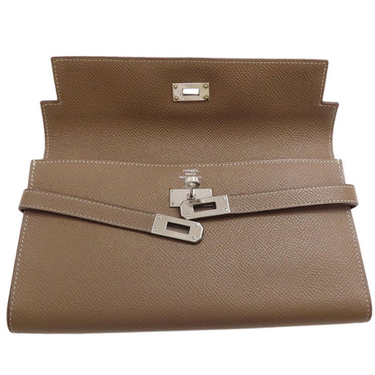 エルメス ケリーウォレット ロング エトープ シルバー金具 長財布（小銭入れあり） 中古 商品画像5