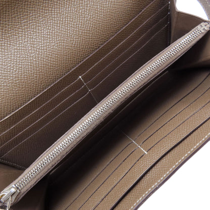 エルメス ケリーウォレット ロング エトープ シルバー金具 長財布（小銭入れあり） 中古 商品画像6