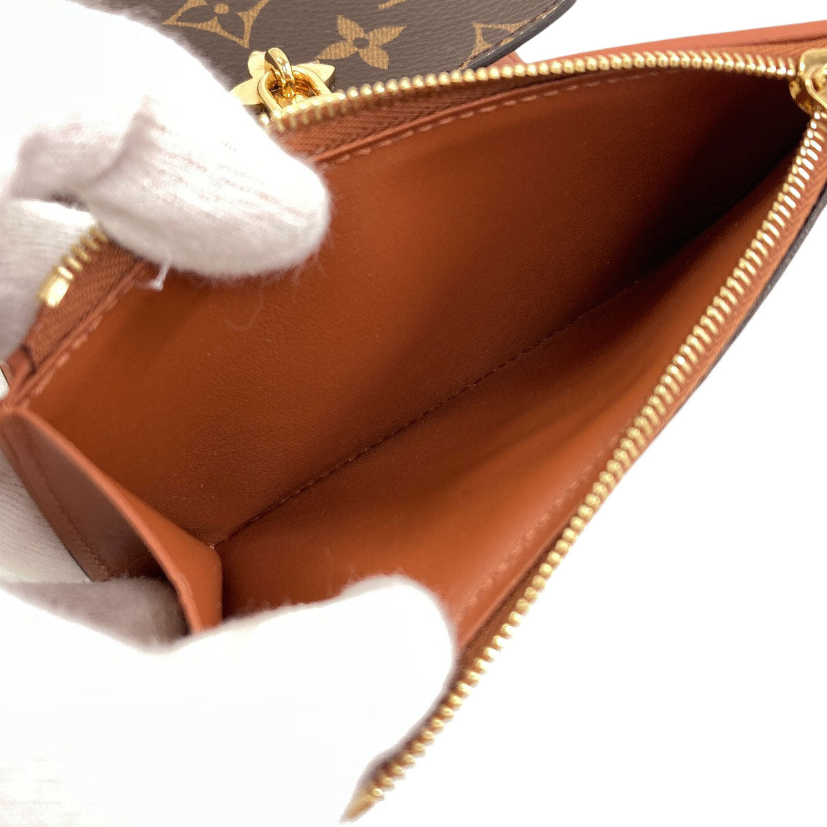ルイヴィトン M67504 ポルトフォイユ・フラワーコンパクト 三つ折り財布（小銭入れあり） 中古 商品画像7