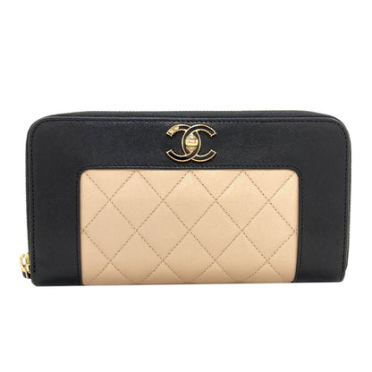 シャネル マドモアゼル ゴールド金具 長財布（小銭入れあり） 中古 商品画像2