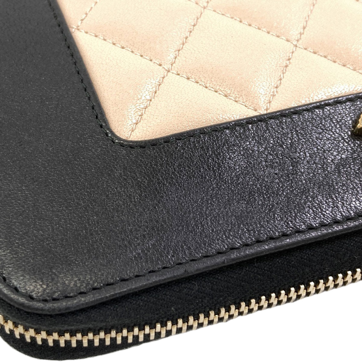 シャネル マドモアゼル ゴールド金具 長財布（小銭入れあり） 中古 商品画像10