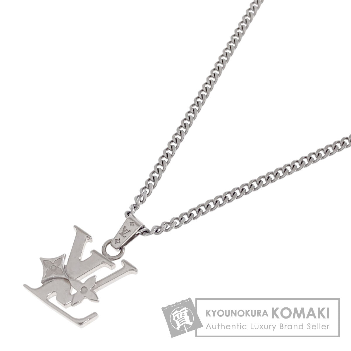 ルイヴィトン M02254 ペンダント・モノグラム ロウ ネックレス 中古 商品画像1