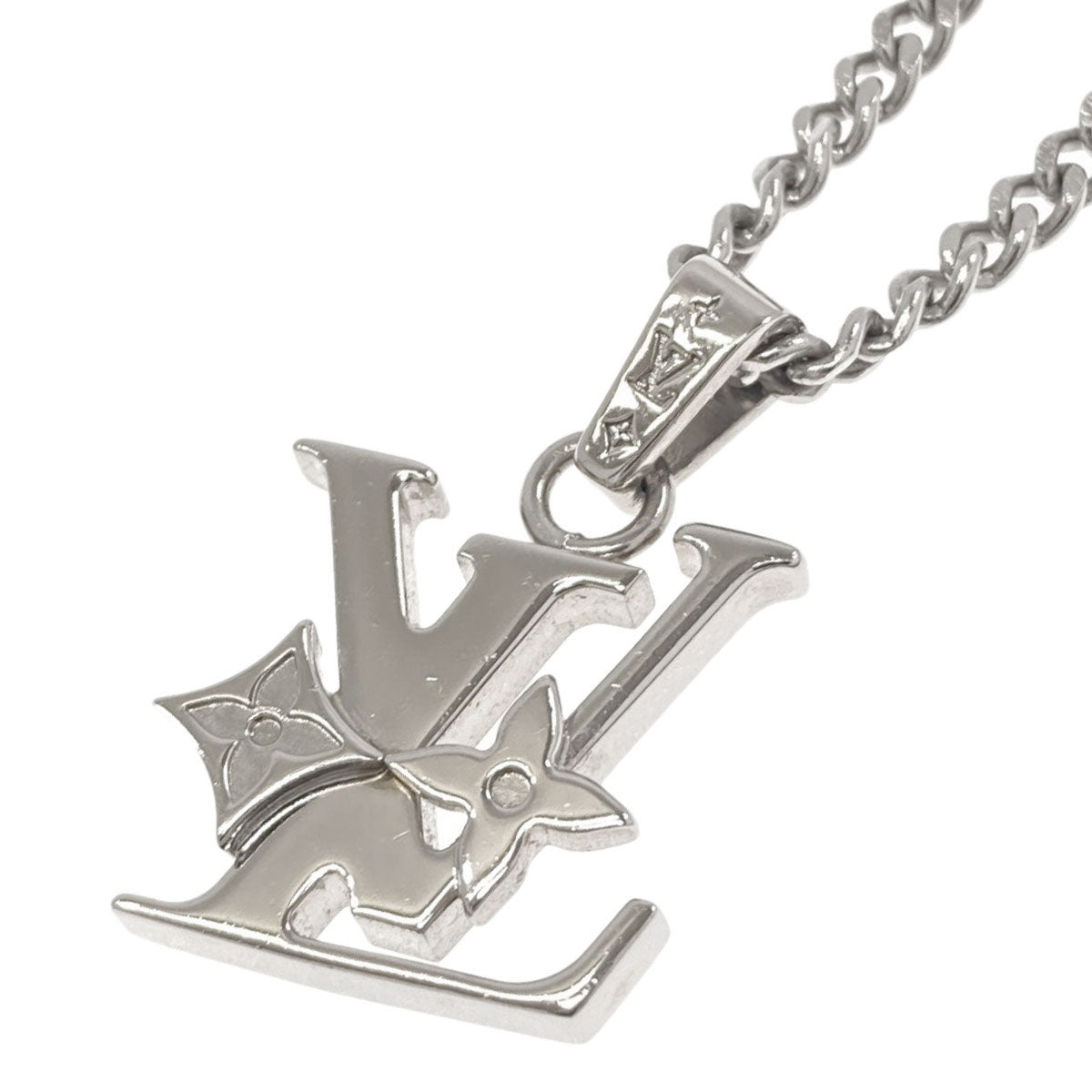 ルイヴィトン M02254 ペンダント・モノグラム ロウ ネックレス 中古 商品画像7