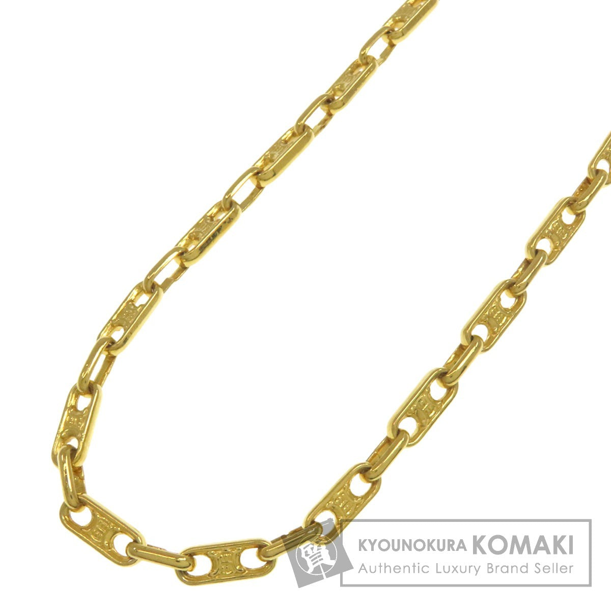セリーヌ トリオンフ チェーン ネックレス 中古 商品画像1