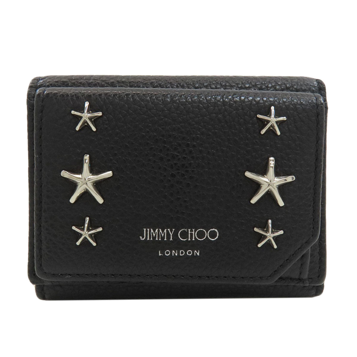 ジミーチュウ スタッズ スターモチーフ 三つ折り財布（小銭入れあり） 中古 商品画像2