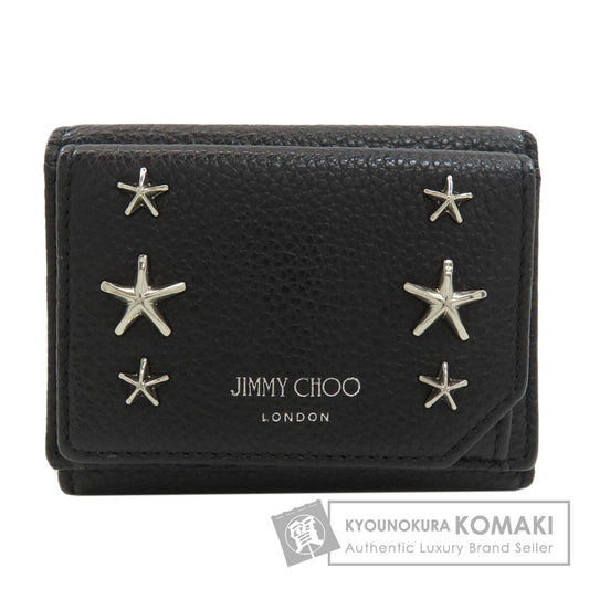 ジミーチュウ スタッズ スターモチーフ 三つ折り財布（小銭入れあり） 中古 商品画像1