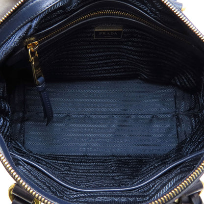 プラダ 1BA104 ロゴ金具 2WAY ハンドバッグ 中古 商品画像6