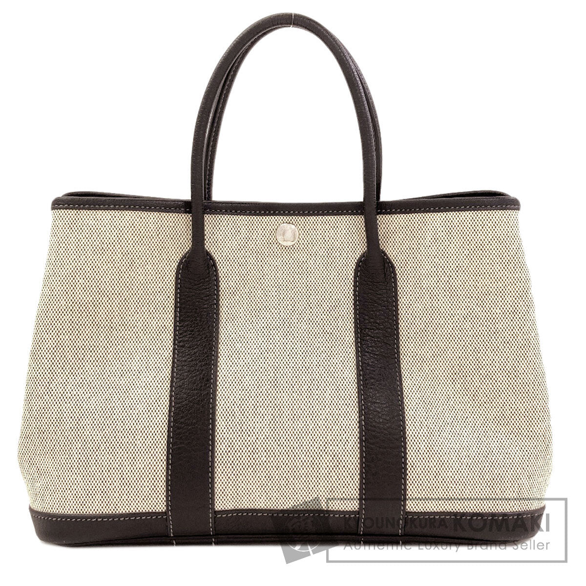 エルメス ガーデンパーティTPM シルバー金具 ハンドバッグ 中古 商品画像1