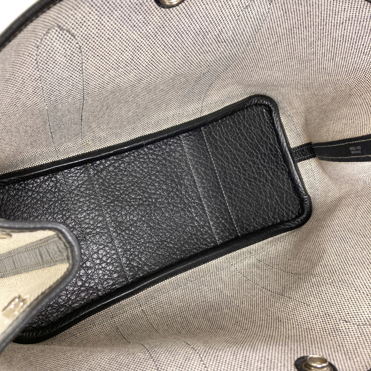 エルメス ガーデンパーティTPM シルバー金具 ハンドバッグ 中古 商品画像6