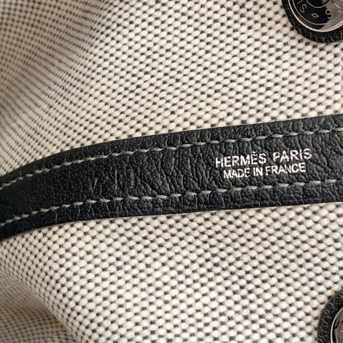 エルメス ガーデンパーティTPM シルバー金具 ハンドバッグ 中古 商品画像7