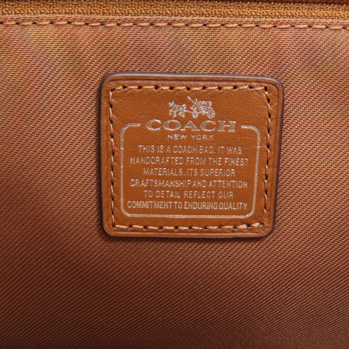 コーチ 34408 スワッガー キャリーオール 2WAY ハンドバッグ 中古 商品画像7