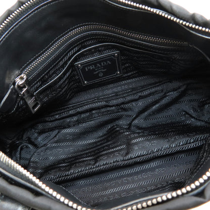 プラダ 1BA021 ロゴ金具 2WAY トートバッグ 中古 商品画像6