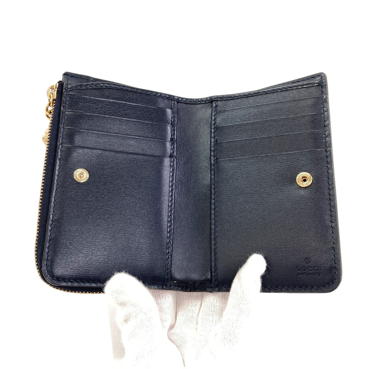 グッチ 790036 GG柄 二つ折り財布（小銭入れあり） 中古 商品画像5